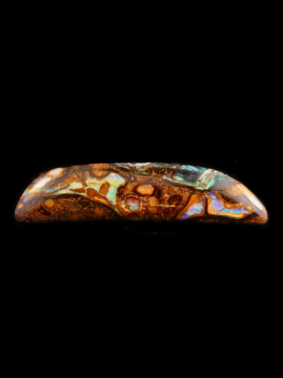 Boomerang Australian Korite Boulder Opal -  66.2 ct.