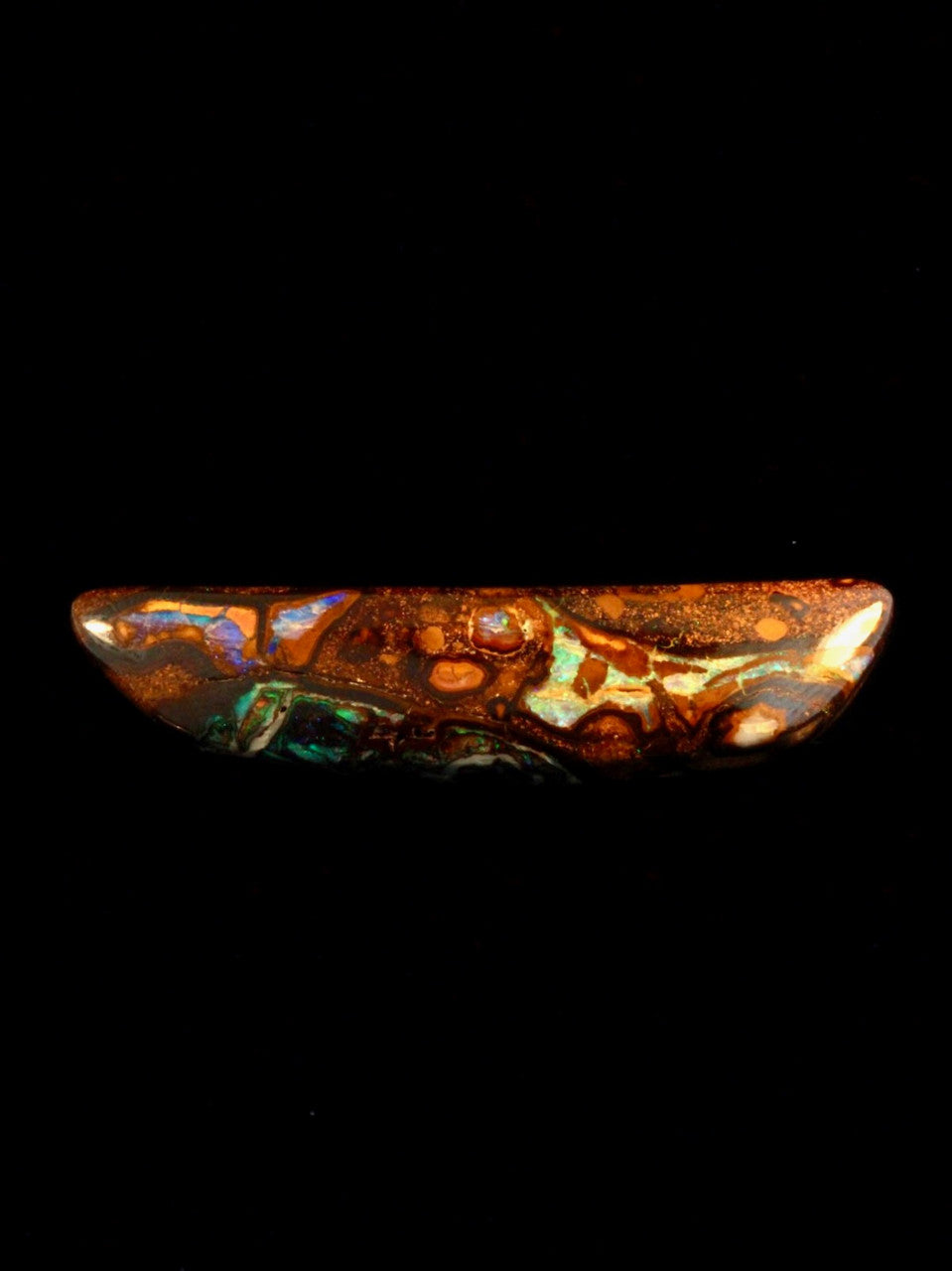 Boomerang Australian Korite Boulder Opal -  66.2 ct.
