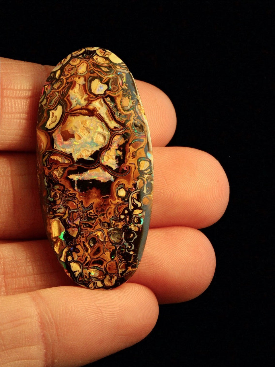 Caldero - Australian Korit Boulder Opal - 43.9 ct