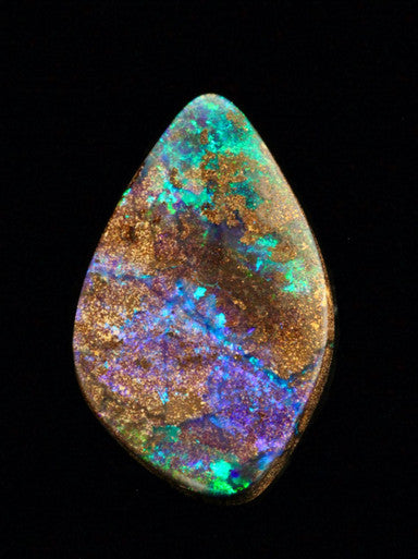 Paraiba Reef - Australian Boulder Opal - 17.4 ct