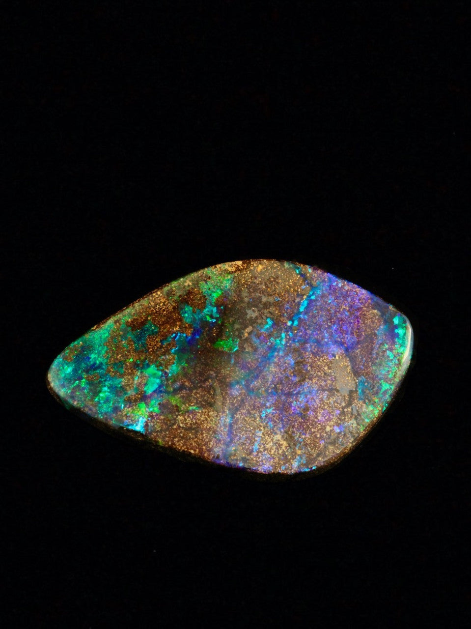 Paraiba Reef Australian Boulder Opal - 17.4 ct