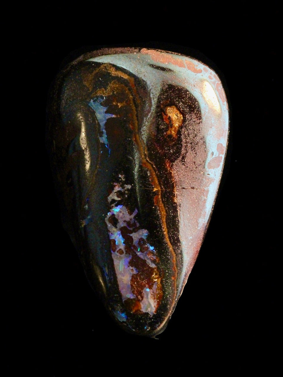 Bird of Prey - Australian Boulder Opal - 42.2 ct