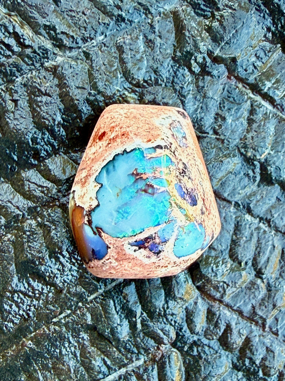Aztec Moon Pyramid - Mexican Matrix Opal