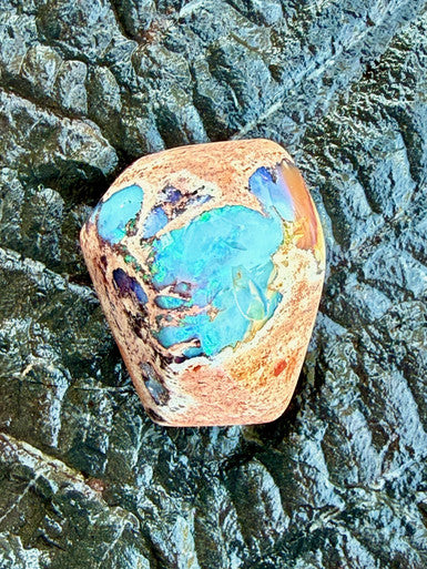 Aztec Moon Pyramid - Mexican Matrix Opal