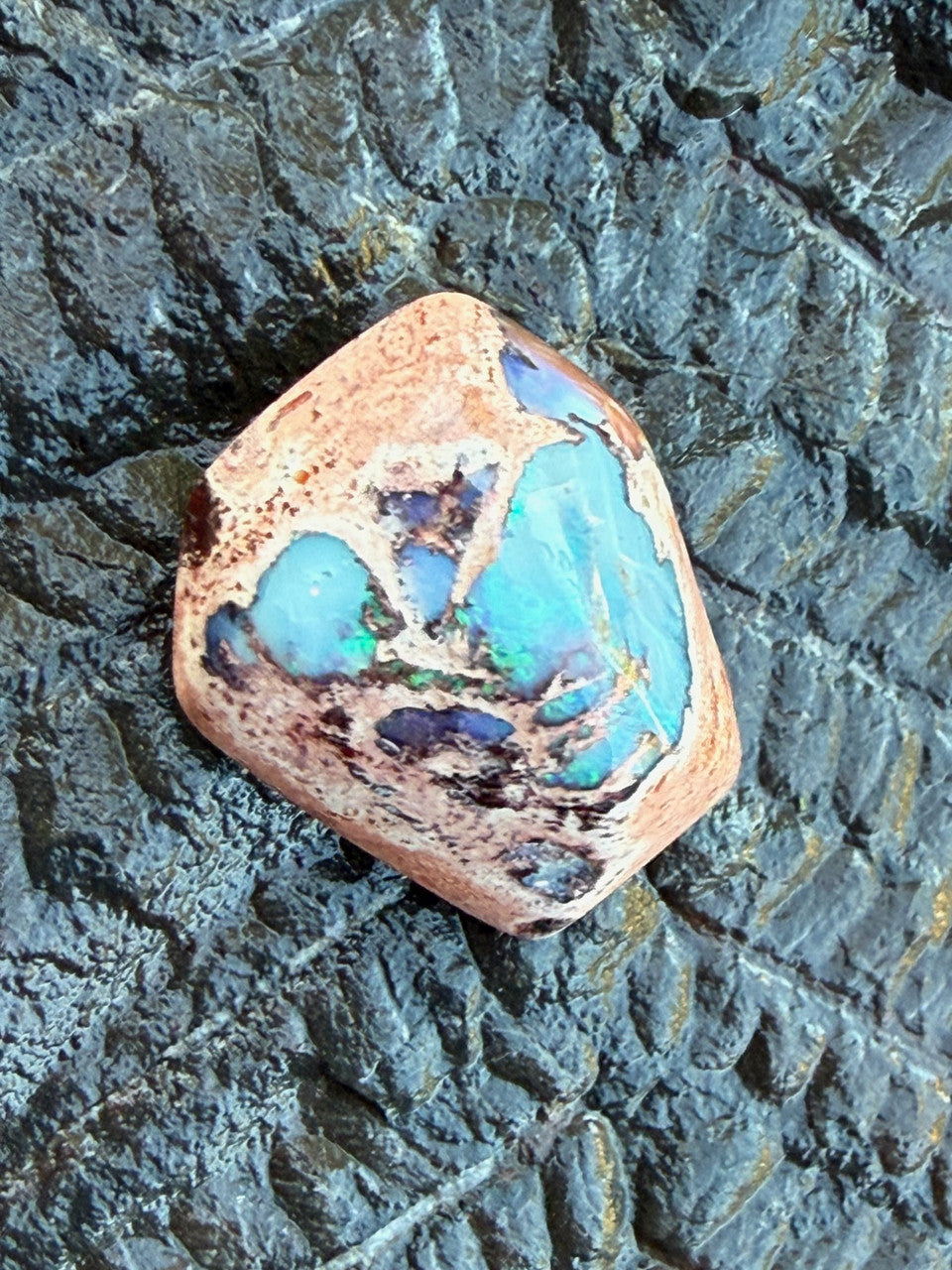 Aztec Moon Pyramid - Mexican Matrix Opal