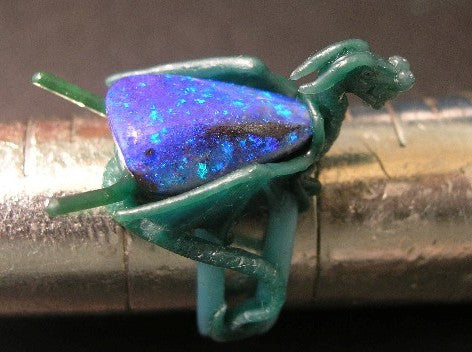 Azur Opal Dragon Ring