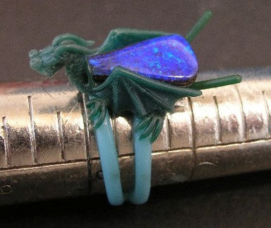 Azur Opal Dragon Ring