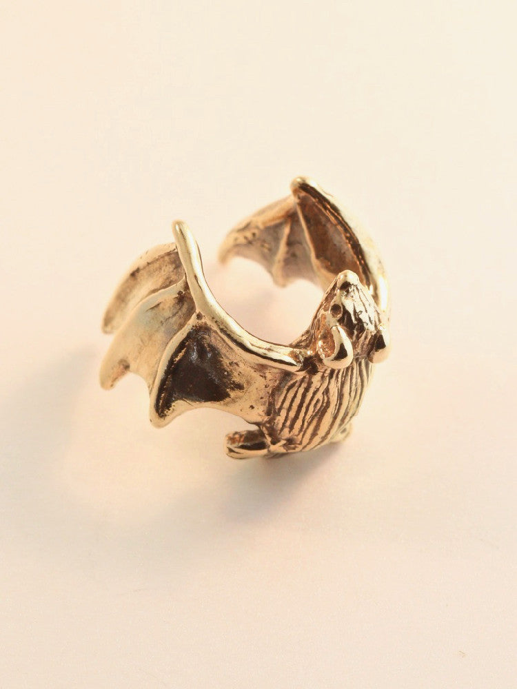 Bat Ear Cuff - 14K Gold