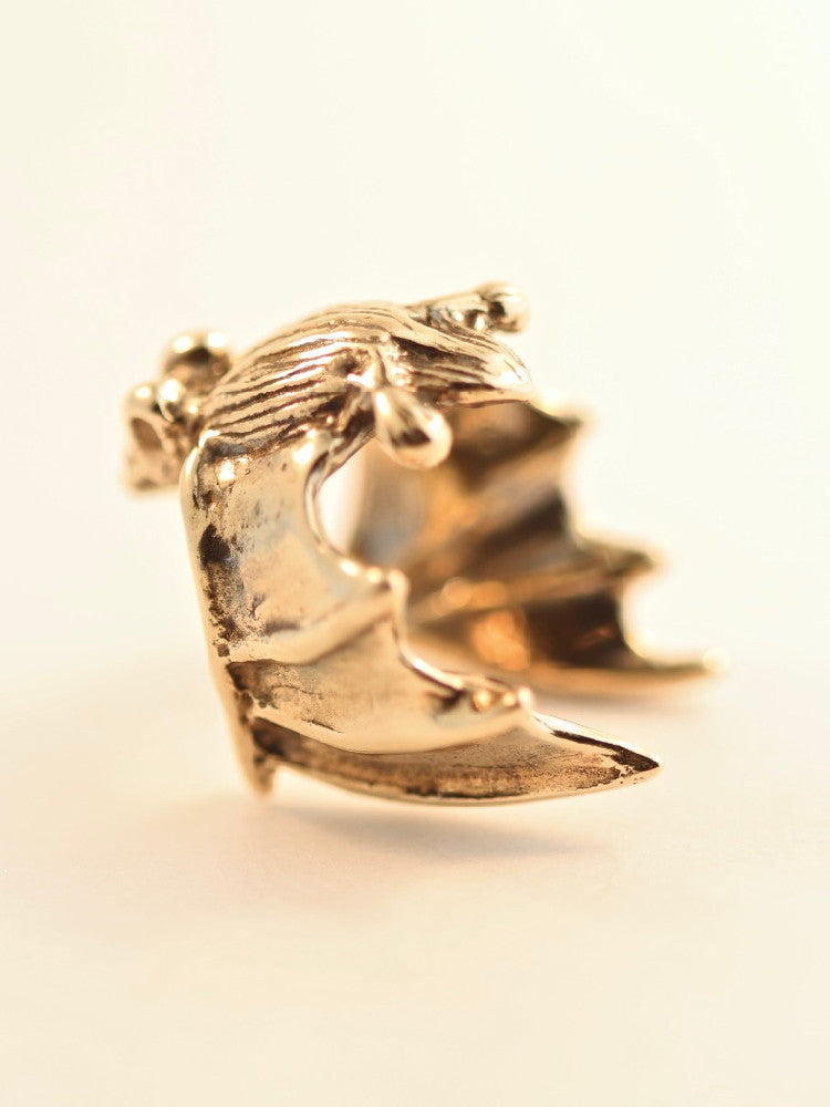 Bat Ear Cuff - 14K Gold