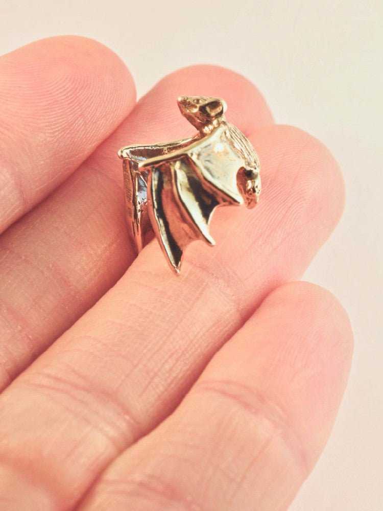 Bat Ear Cuff - 14K Gold
