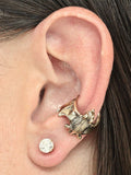 Bat Ear Cuff - 14K Gold