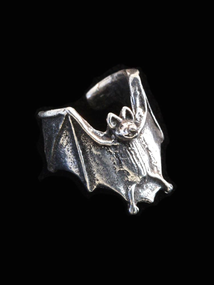 Pewter Bat Ear Cuff