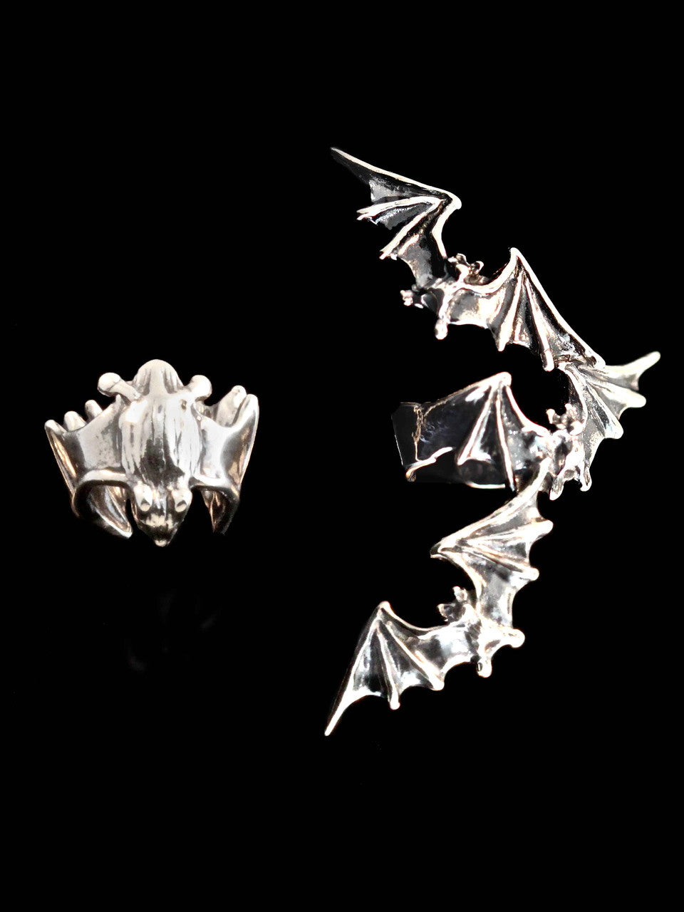 EAR CUFF SPECIAL -  Bat Ear Cuff Combo Special - Buy 2 Get 1 Ear Cuff Free