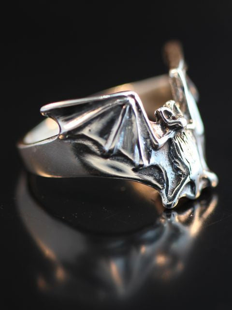Bat Flight Ring - Silver