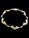 Bat Link Bracelet - 14K Gold