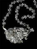 Beauty and the Beast Neckpiece - Sterling Silver