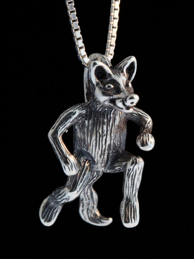 Three Little Pigs - Big Bad Wolf Charm
