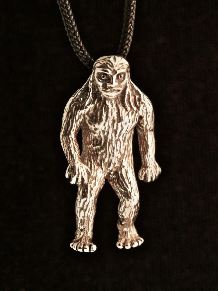 Bigfoot Pendant - Bronze