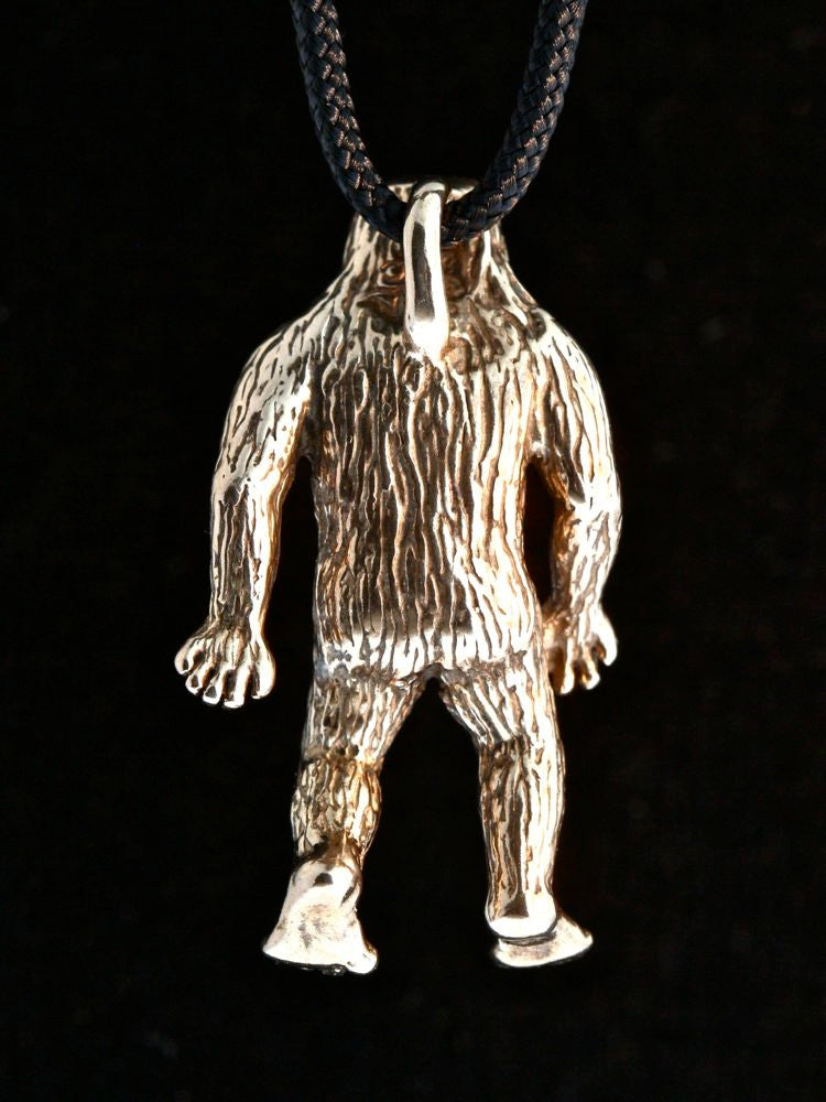 Bigfoot Pendant - Bronze