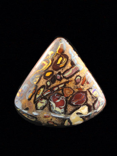 Petroglyph - Australian Koroit Boulder Opal - 57.8 ct