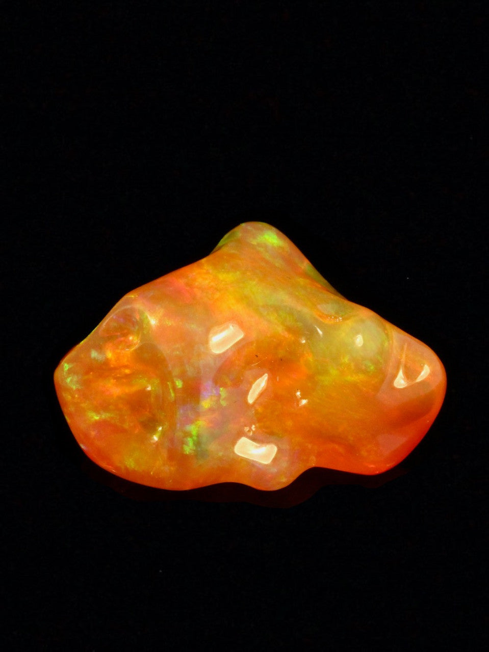 Huitzilopochtli - Mexican Fire Opal - 23.7 ct