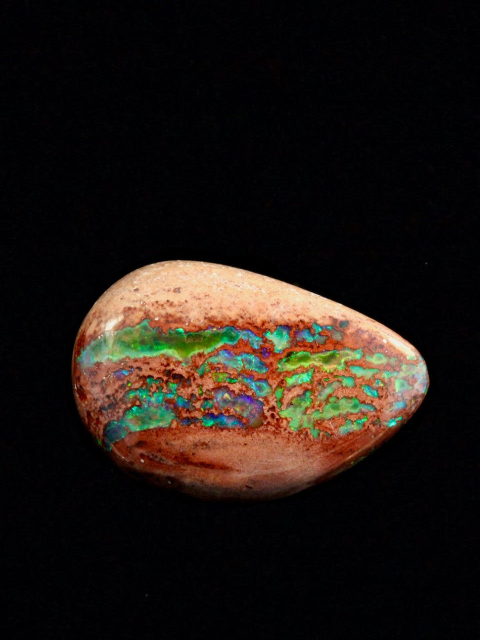 Rainbow River - Mexican Matrix Opal - 13.7 ct