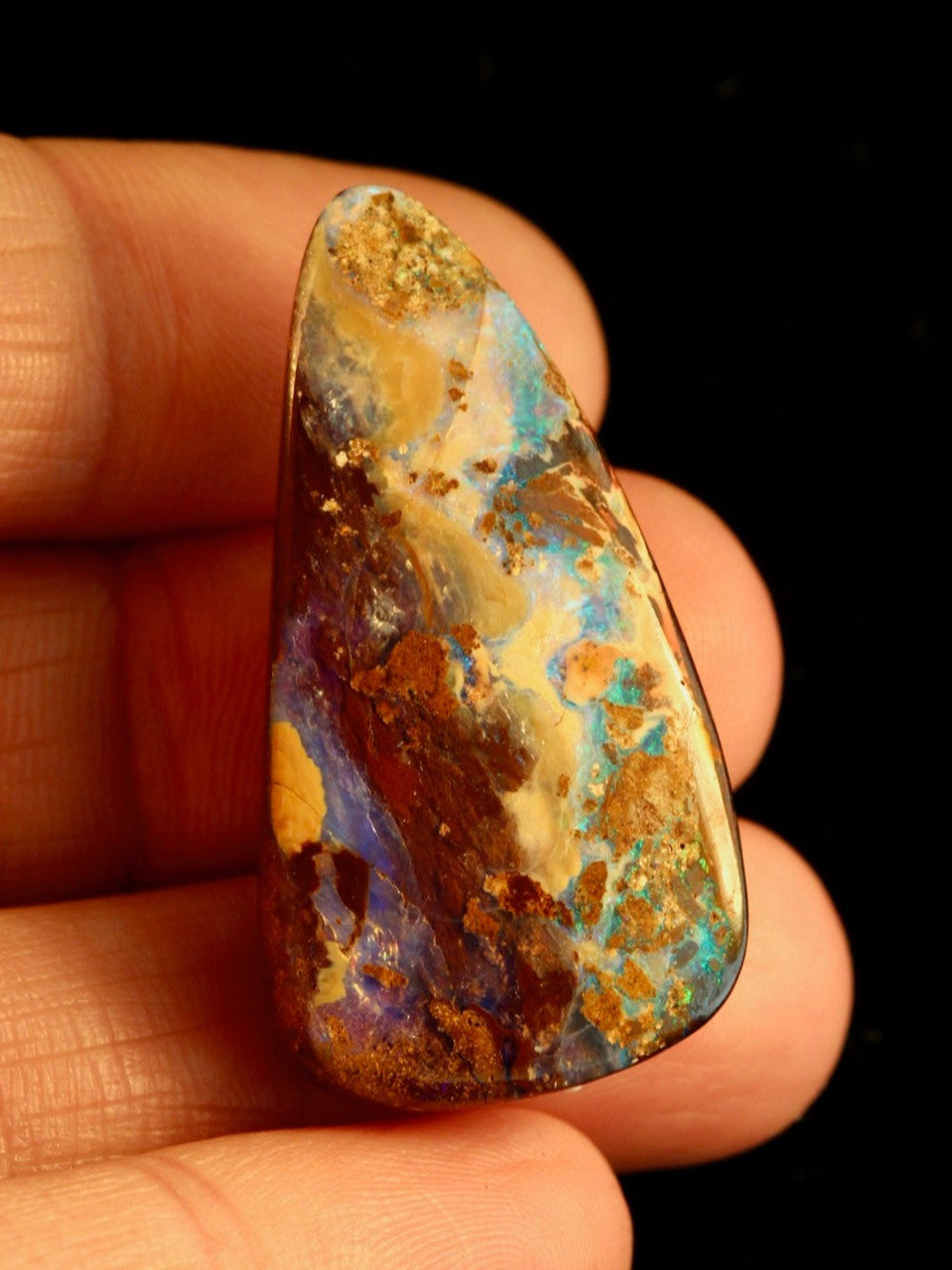 Compass - Australian Boulder Opal - 48 ct