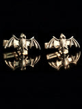 Flying Bat Cufflinks - Silver