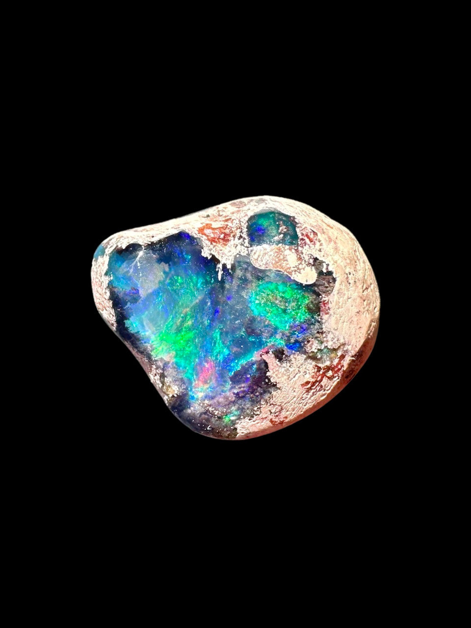 Rainbow Lagoon - Mexican Matrix Fire Opal - 13.6 Carats