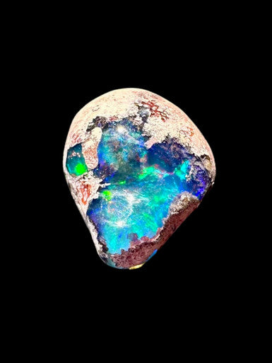 Rainbow Lagoon - Mexican Matrix Fire Opal - 13.6 Carats