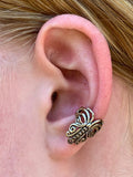 Butterfly Ear Cuff Chevron - Bronze