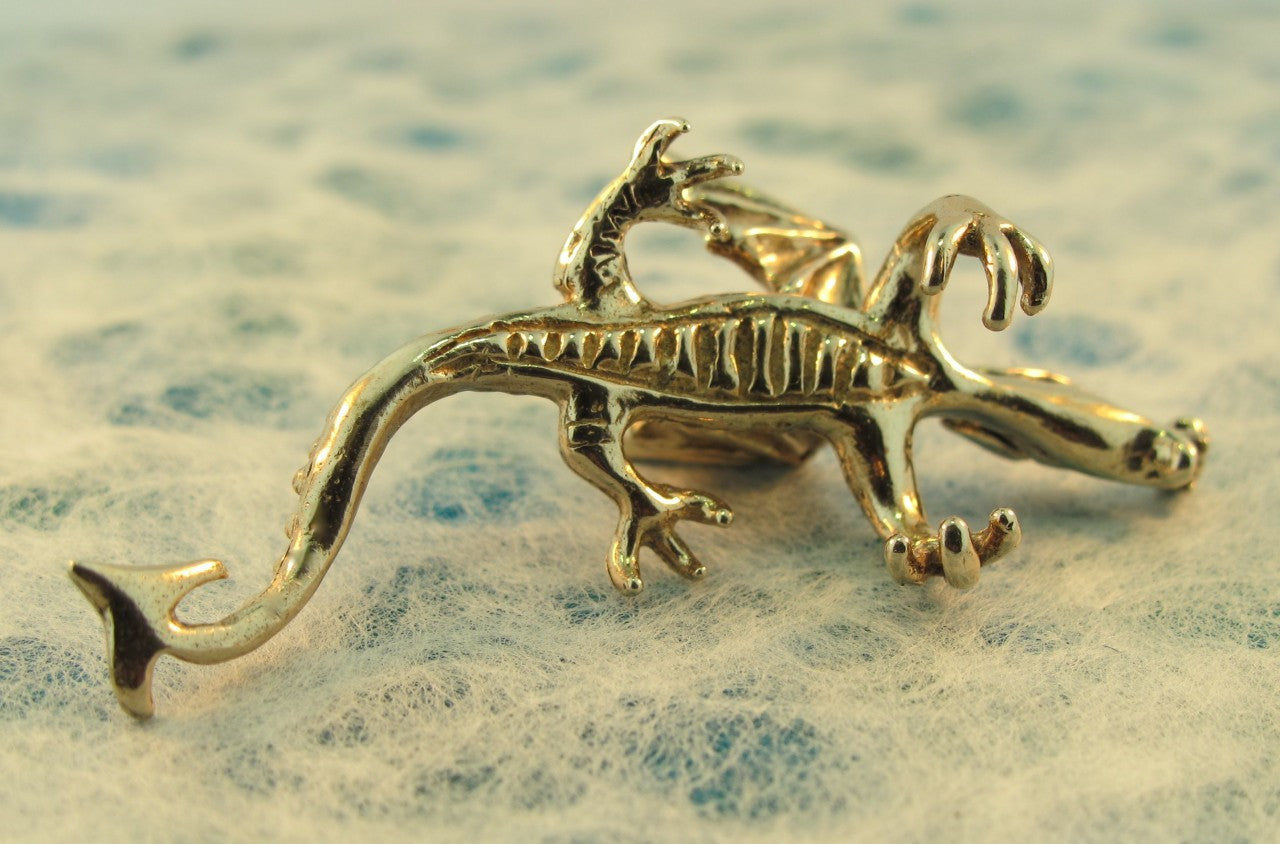 Dragon Ear Climber Cuff in Bronze