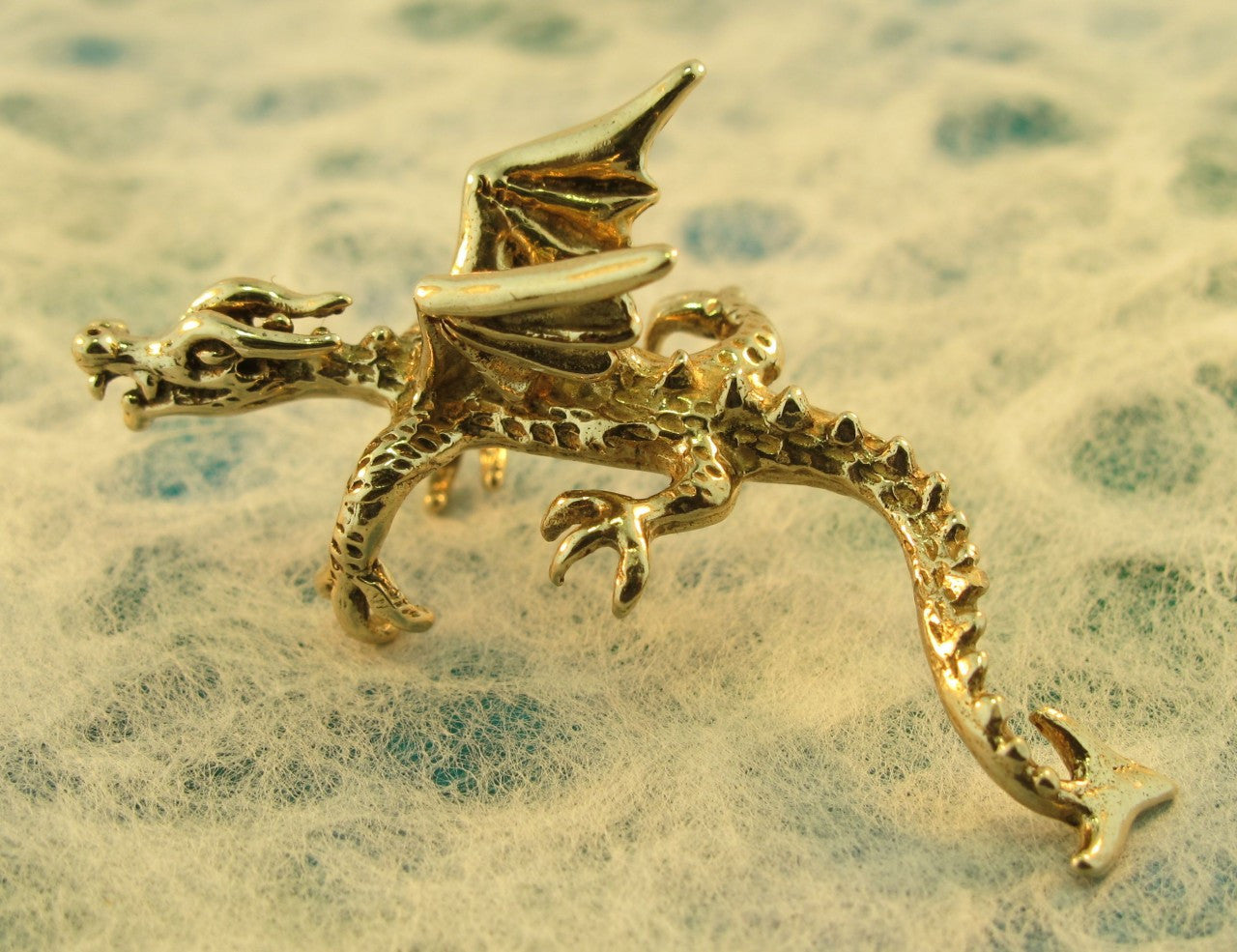 Dragon Ear Climber Cuff in Bronze