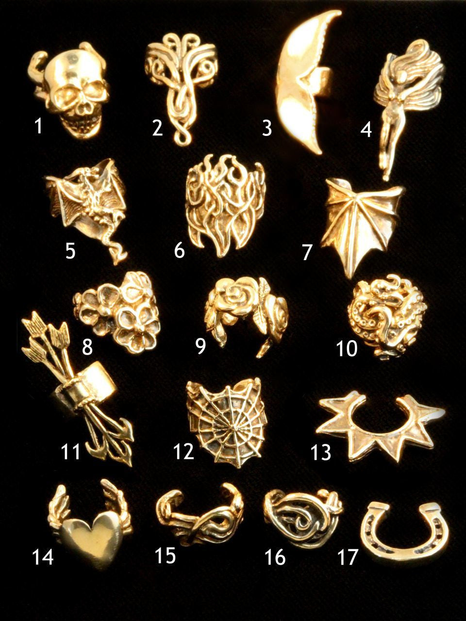Choose 1 Free Bronze Ear Cuff Chevron