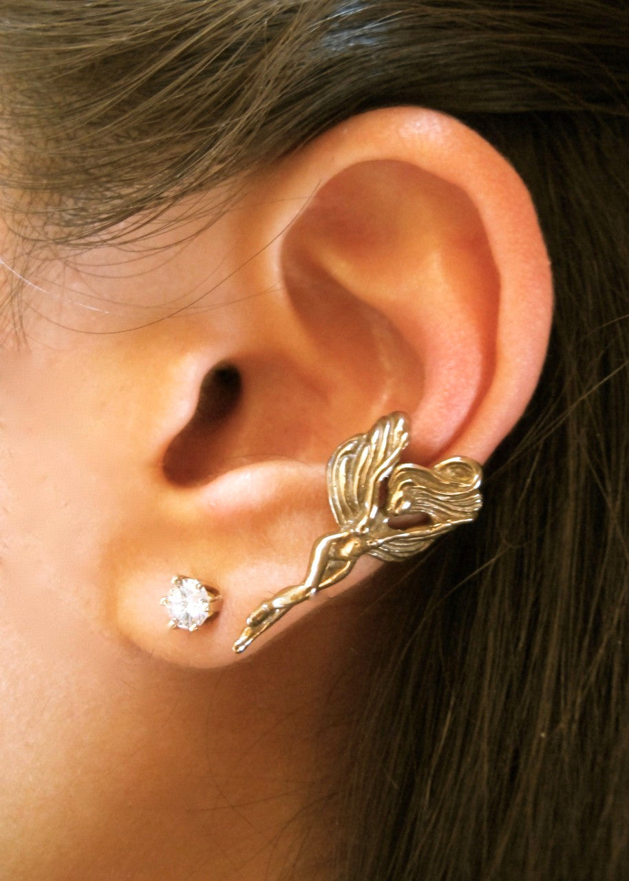 Fairy Ear Cuff in Bronze