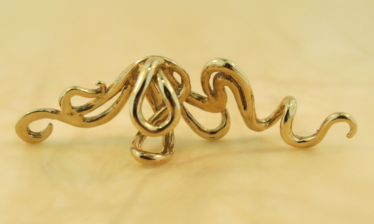 Spiro Ear Cuff in Bronze