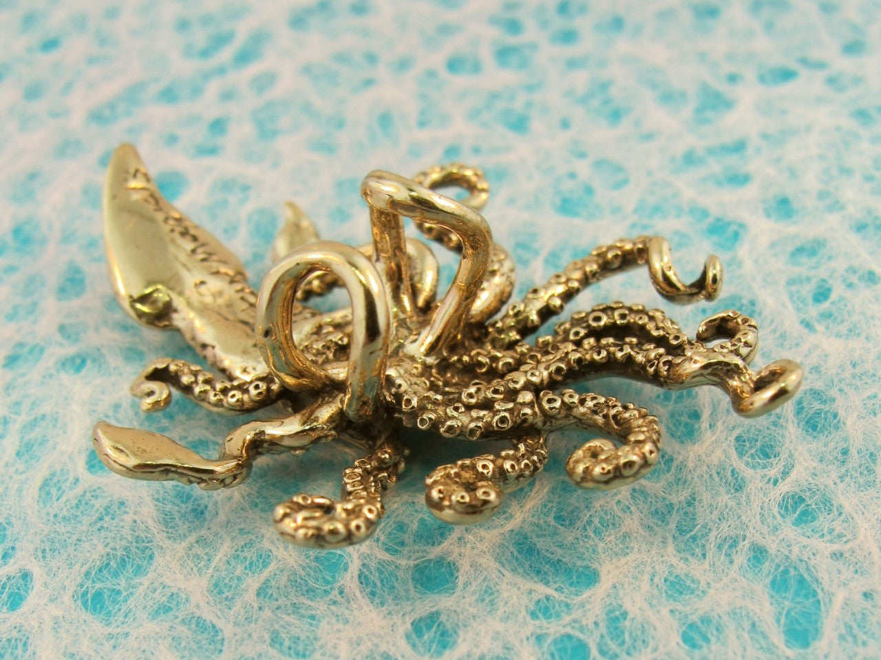 Kraken Squid Ear Cuff - Bronze