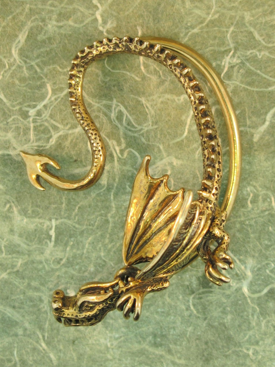 Throne Dragon Ear Wrap in Bronze