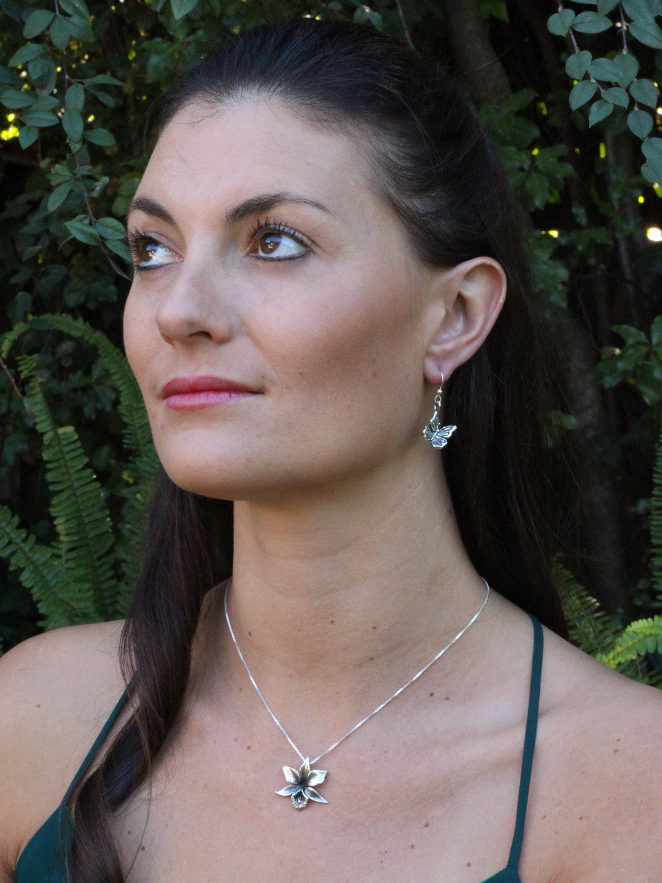 Butterfly Earrings in Silver