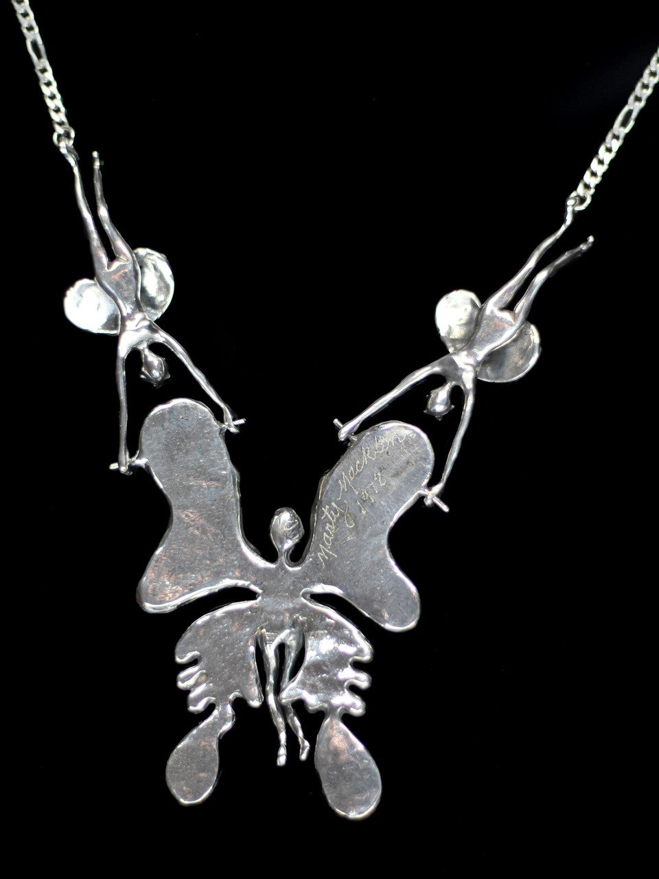 Celestial Fairy Neckpiece - Sterling Silver