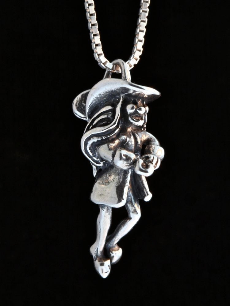 Captain Hook Charm - Silver