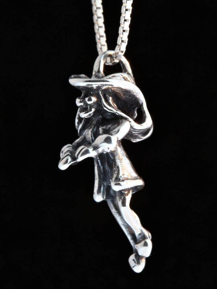 Captain Hook Charm - Silver