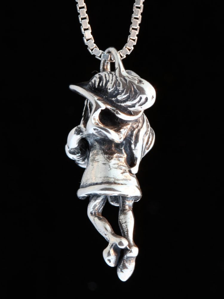 Captain Hook Charm - Silver
