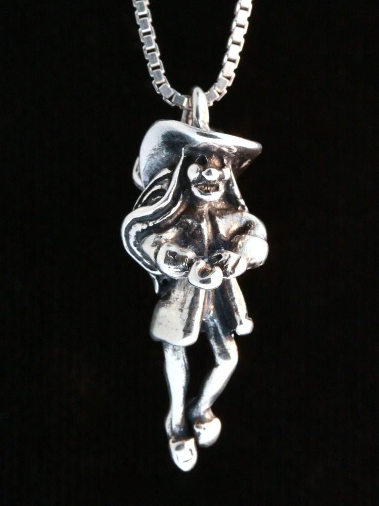 Captain Hook Charm - Silver