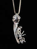 Carnivorous Pitcher Plant Pendant - Sterling Silver