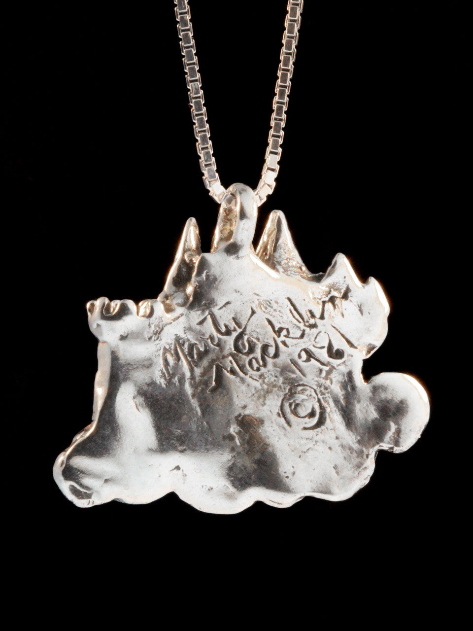 Castle in the Clouds Pendant - Sterling Silver