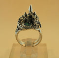 Castle Dragon Ring with Opal Triplet