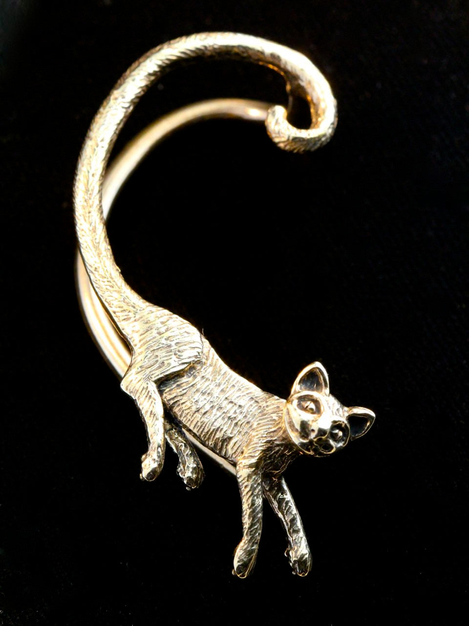 Cat's Meow Ear Wrap in Bronze