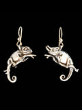 Chameleon Earrings - Sterling Silver