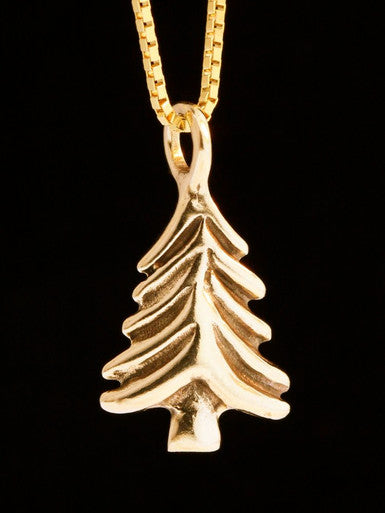 Small Christmas Tree - 14k Gold